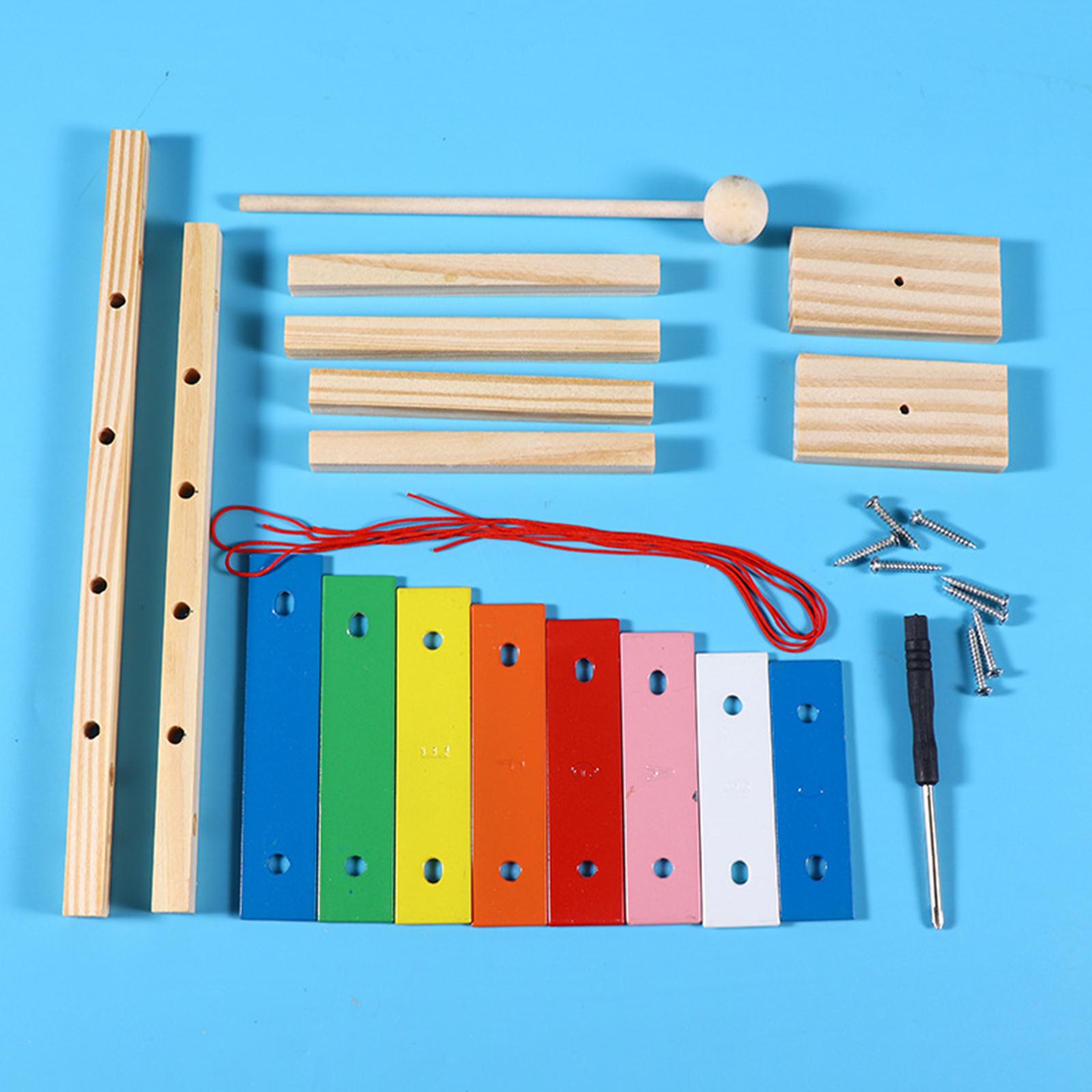Musical Instrument Diy For Kids - Xilofon Kayu, Alat Musik untuk Bayi,