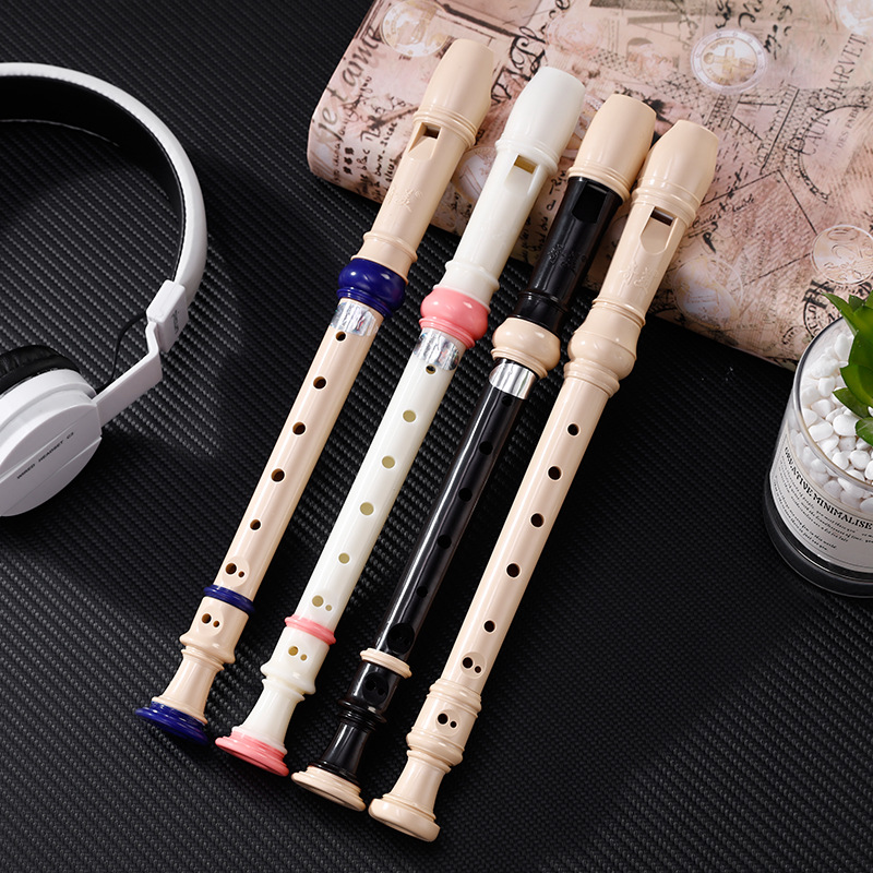 Musical Instrument German - Seruling Plastik Jerman 6 Lubang 8
