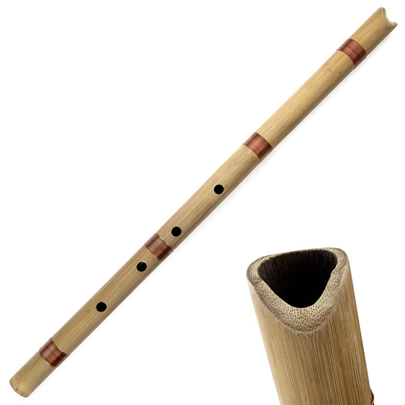 Shakuhachi Bamboo Flute - Shakuhachi 5 Lubang Seruling Bambu Dengan