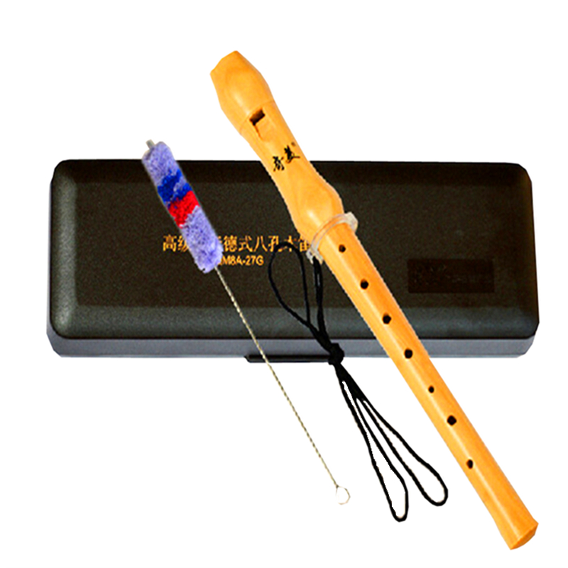 Musical Instrument German - Perekam Kayu Gaya Jerman 8 Lubang