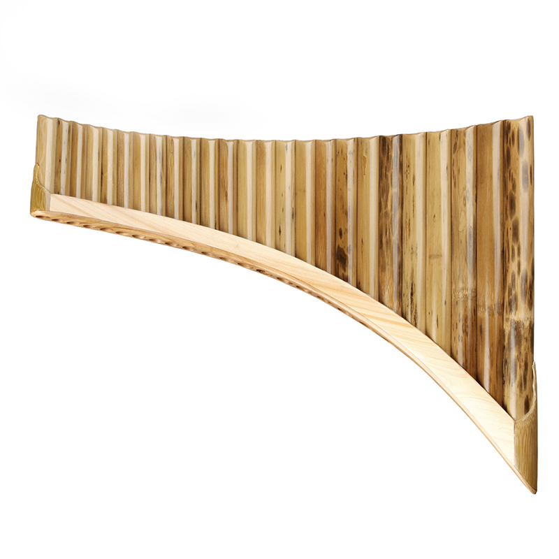 Shakuhachi Bamboo Flute - G Key 25 Tabung Air Bambu