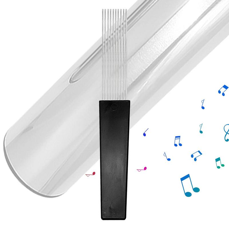 Guiro Scraper Instrument - Guiro pengikis logam Guiro pengikis untuk