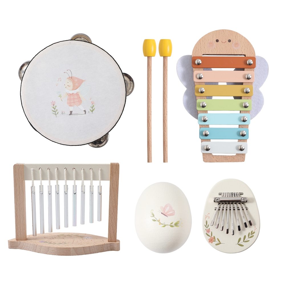 Musical Instrument Harmonium - Mainan Musik Bayi Mainan Kayu Montessori