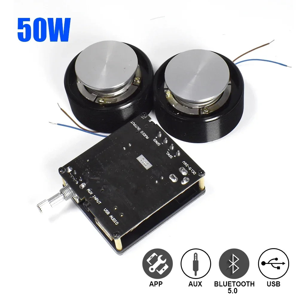 Musical Instrument Diy - 1 Set Speaker getar HIFI, pengeras