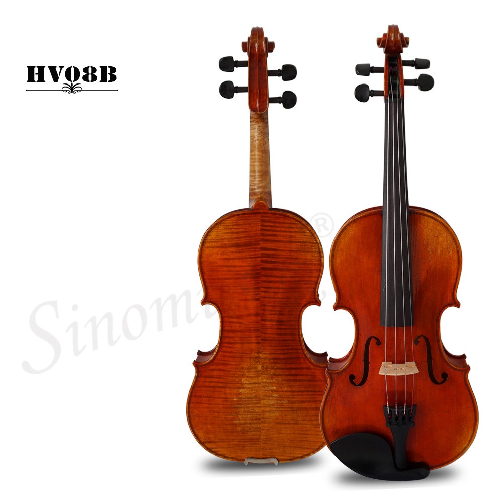 Musical Instrument German - Biola Model Stradivari Buatan Tangan Profesional