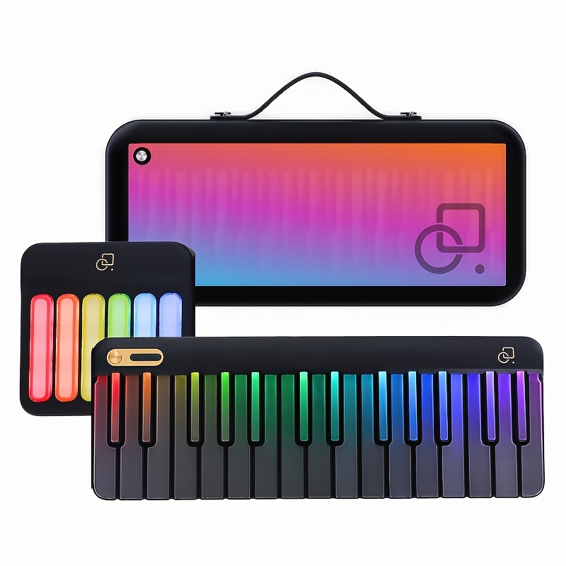 Musical Instrument No Touch - Piano Digital Pintar PopuPiano dengan Lampu