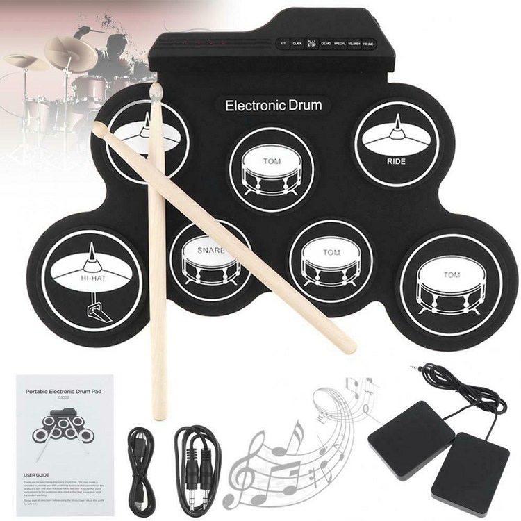 Drum Pad Silikon Berkualitas T - Musical Instrument Drum ulasan dan harga