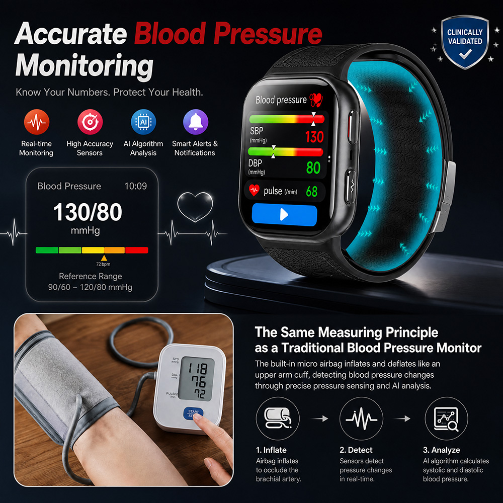 2026New Airbag Blood Pressure  - Musical Instrument No Touch ulasan dan harga