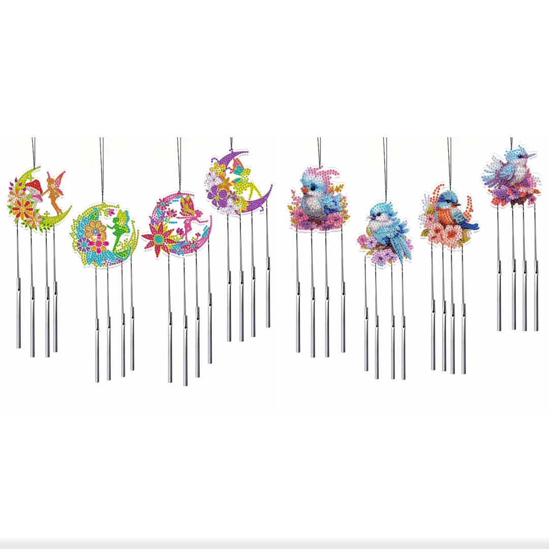 4 Set Lonceng Angin Seni Berli - Wind Chime Tubular ulasan dan harga