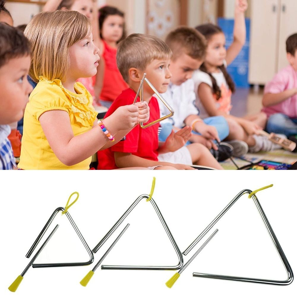 Alat Musik Segitiga Baja Tahan - Musical Instrument Triangle ulasan dan harga