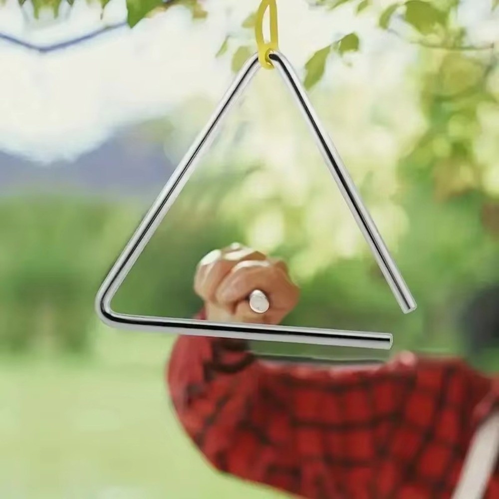 Alat Musik Segitiga Baja Tahan - Musical Instrument Triangle ulasan dan harga