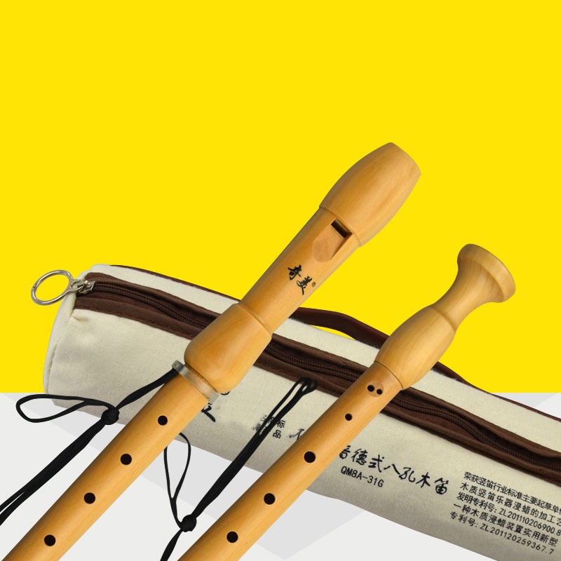 Qimei 8 Lubang Perekam Alto Al - Musical Instrument German ulasan dan harga
