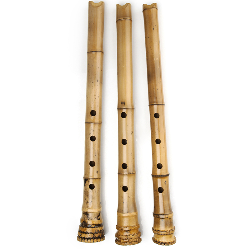 Seruling Kayu Bambu Alami Buat - Shakuhachi Bamboo Flute ulasan dan harga