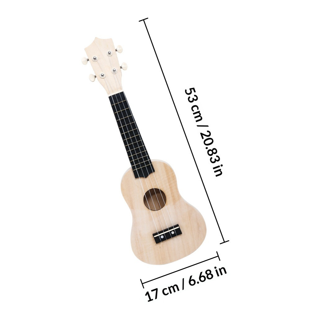1Set Kit Pembuatan Ukulele DIY - Musical Instrument Diy For Kids ulasan dan harga