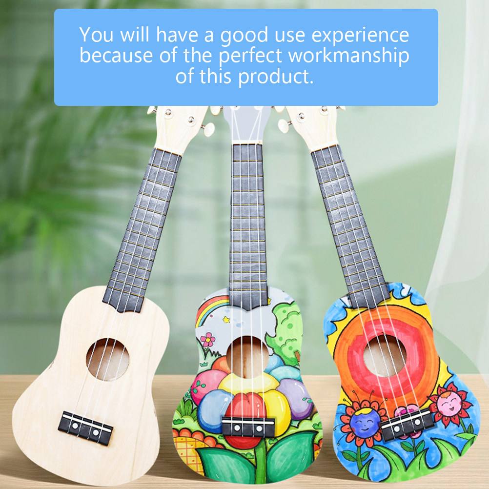 1Set Kit Pembuatan Ukulele DIY - Musical Instrument Diy For Kids ulasan dan harga