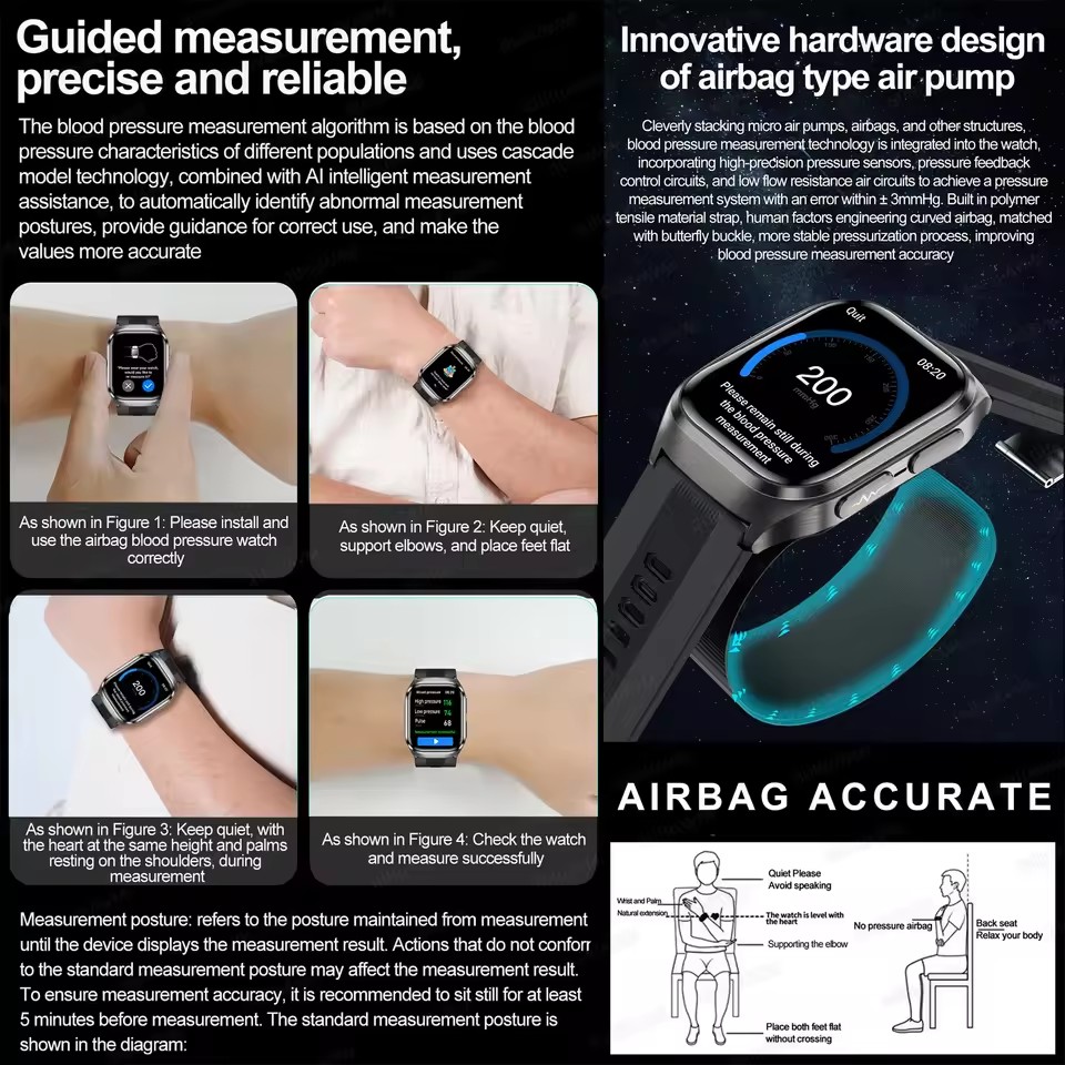 Jam Tangan Pintar 2026 AI Diag - Musical Instrument No Touch ulasan dan harga