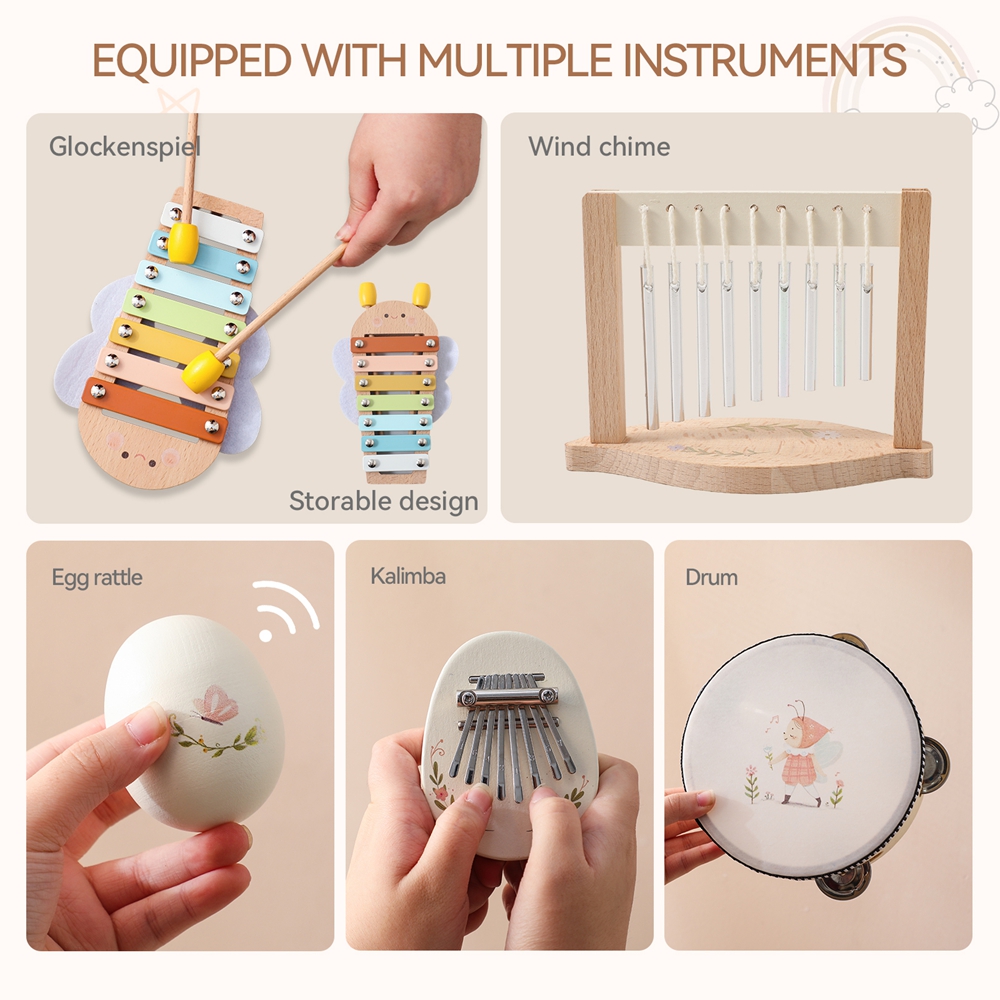 Mainan Musik Bayi Mainan Kayu  - Musical Instrument Harmonium ulasan dan harga