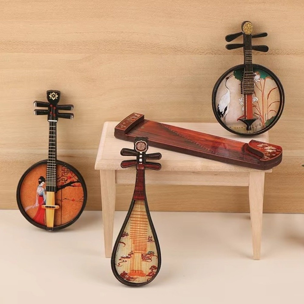 4 Buah/Set Magnet Kulkas Alat  - Musical Instrument Ancient ulasan dan harga
