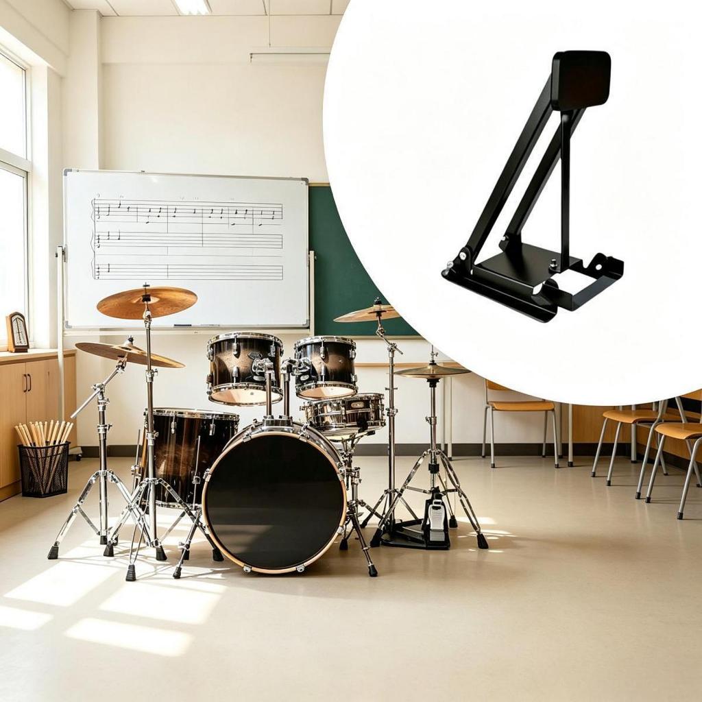 Pedal Latihan Bass Drum Berlap - Musical Instrument Drum ulasan dan harga