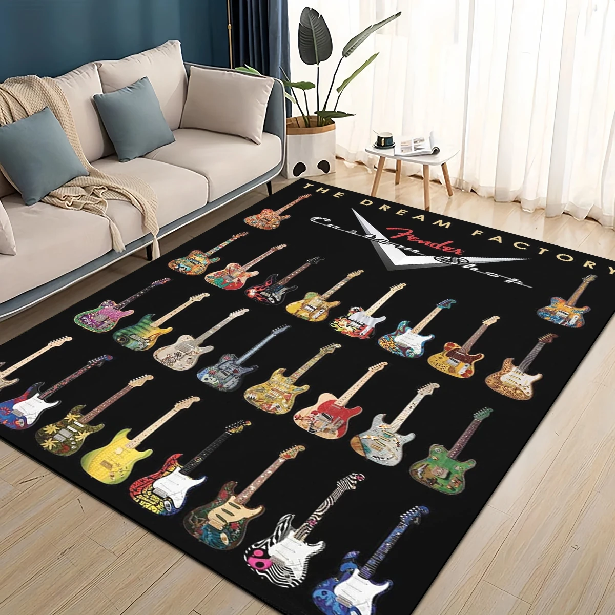 Karpet Musik Instrumen Gitar L - Musical Instrument Online ulasan dan harga