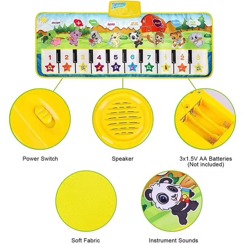 Matras Senam Musik Sensorik Ba - Musical Instrument No Touch ulasan dan harga