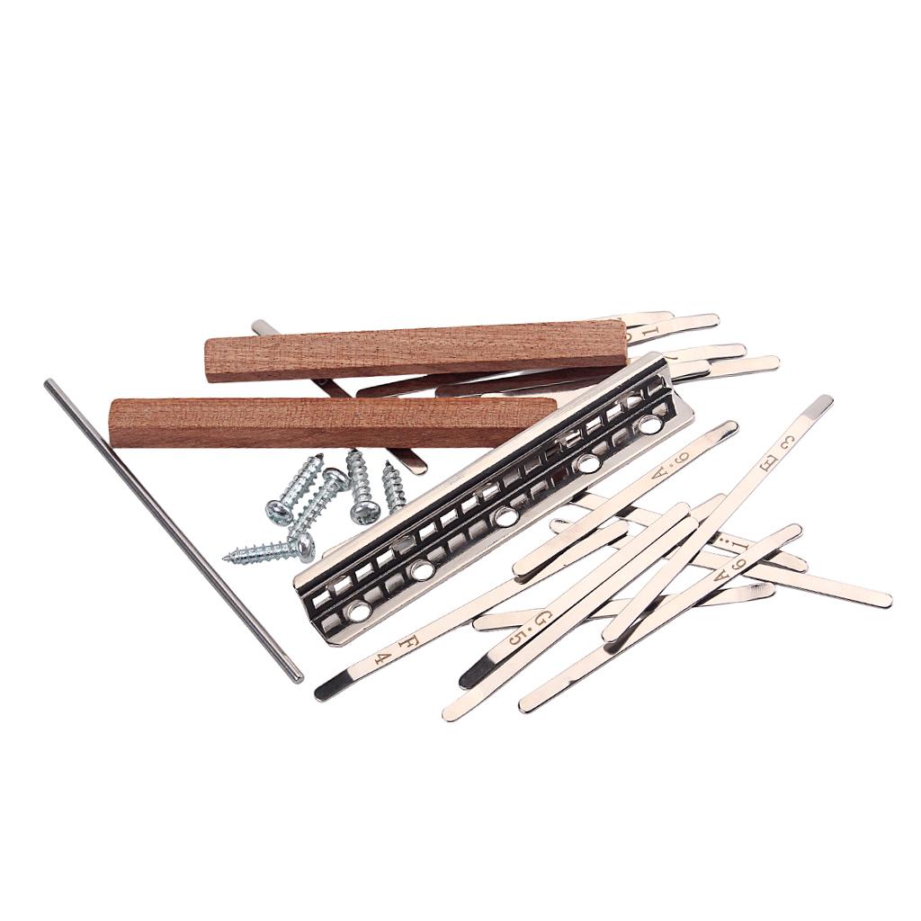 Kalimba 17 Kunci DIY Parts Kit - Musical Instrument Diy ulasan dan harga