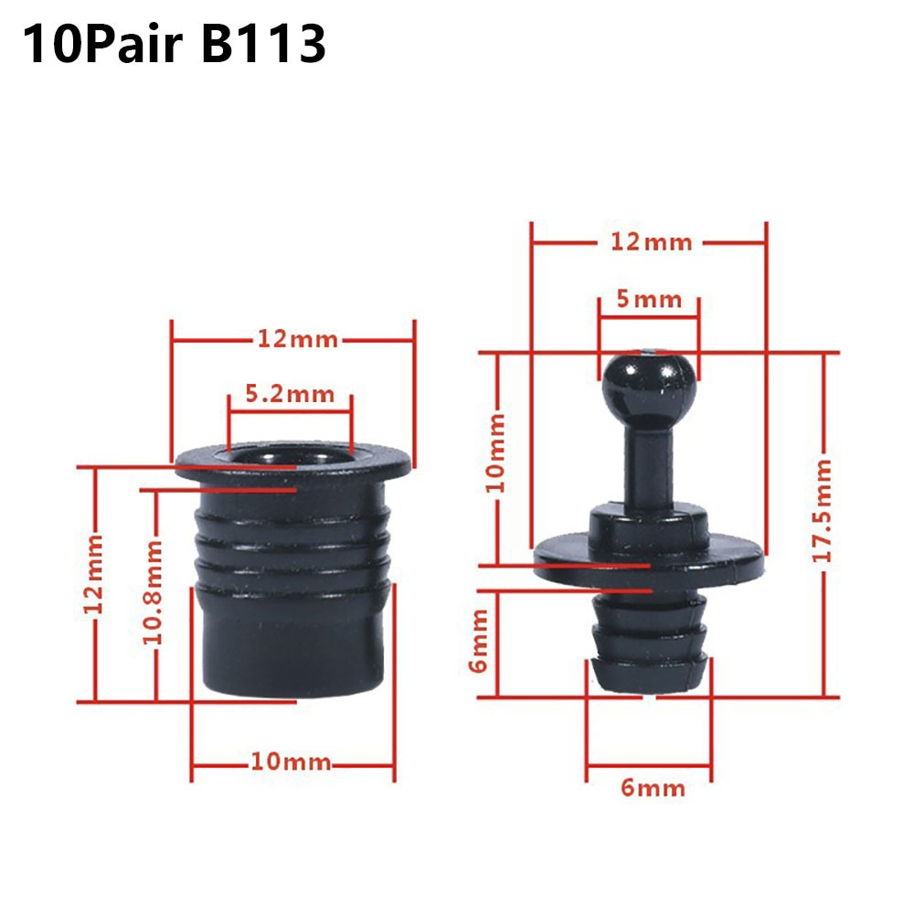 10 Pasang Klip Sekrup Penahan  - Musical Instrument Diy ulasan dan harga