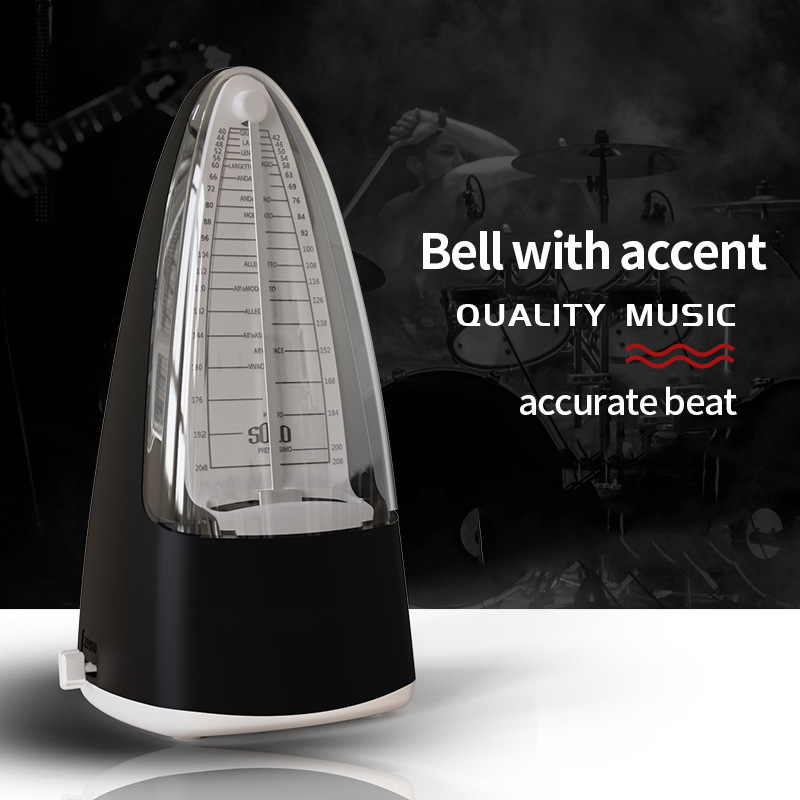 Metronom mekanis hitam Univers - Musical Instrument Drum ulasan dan harga