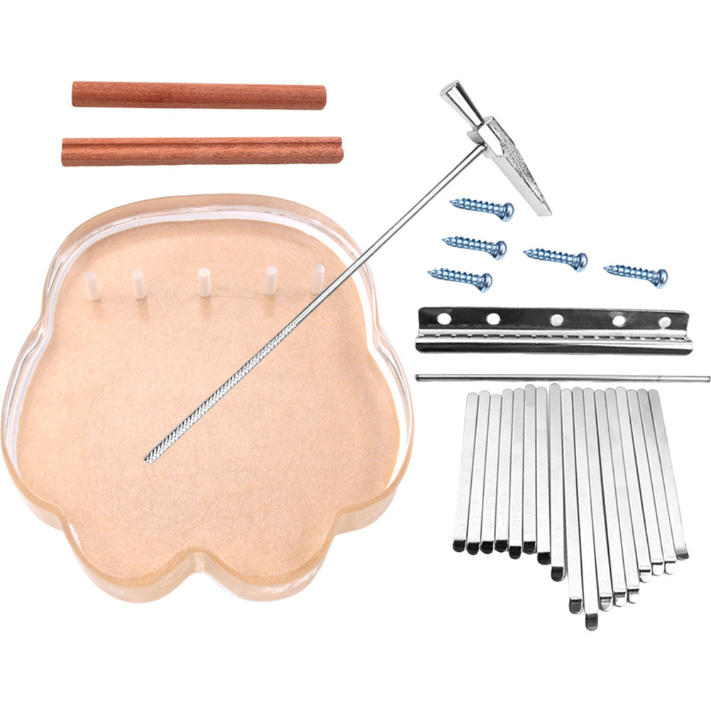 1 Set Kalimba Bentuk Cakar Kuc - Musical Instrument Diy For Kids ulasan dan harga