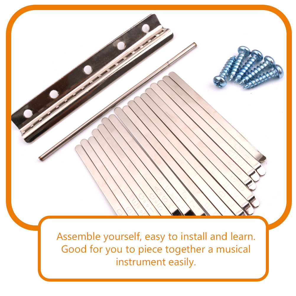1 Set Kalimba Bentuk Cakar Kuc - Musical Instrument Diy For Kids ulasan dan harga