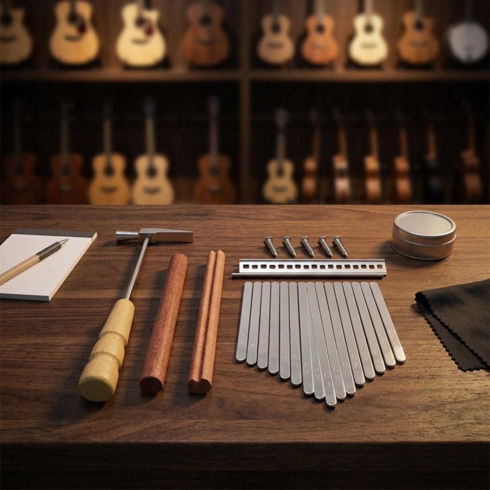 Kalimba Thumb Piano DIY 17 Kun - Musical Instrument Diy ulasan dan harga