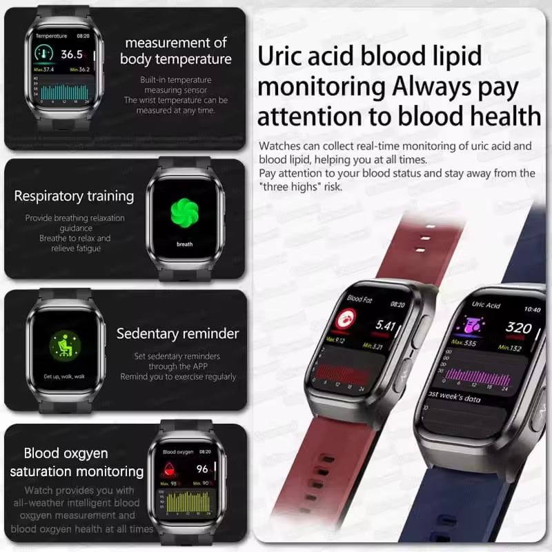 Jam Tangan Pintar Kesehatan 20 - Musical Instrument No Touch ulasan dan harga