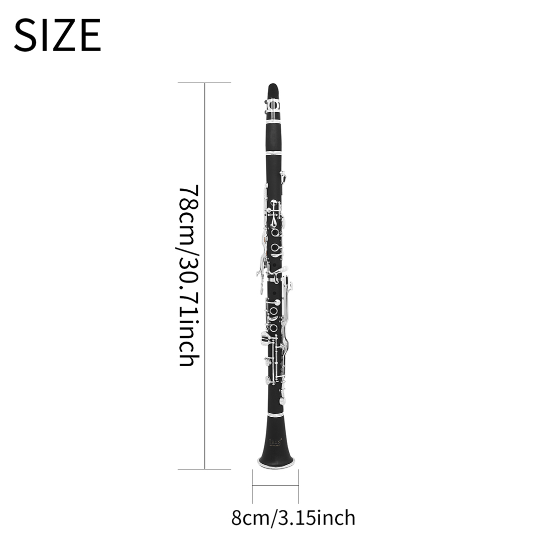 Klarinet IRIN Nada G 17 Tombol - Musical Instrument German ulasan dan harga
