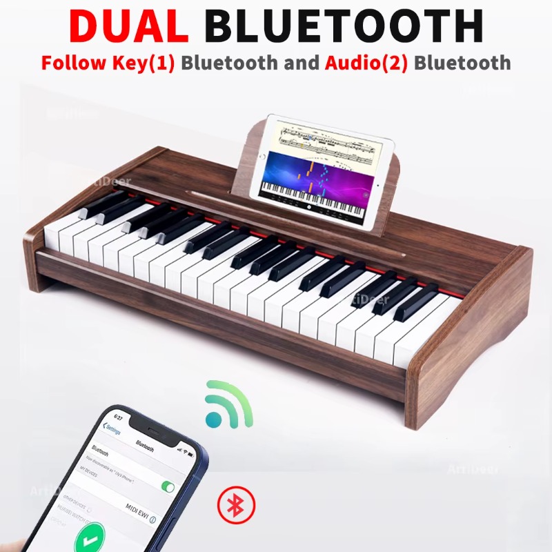 Piano Kayu untuk Anak-anak den - Musical Instrument No Touch ulasan dan harga