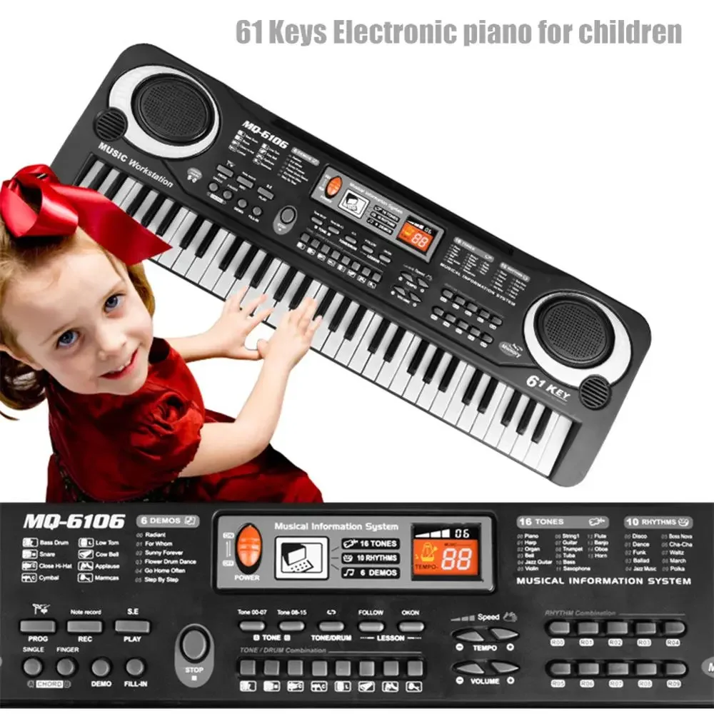 Keyboard Piano elektronik anak - Musical Instrument Harmonium ulasan dan harga