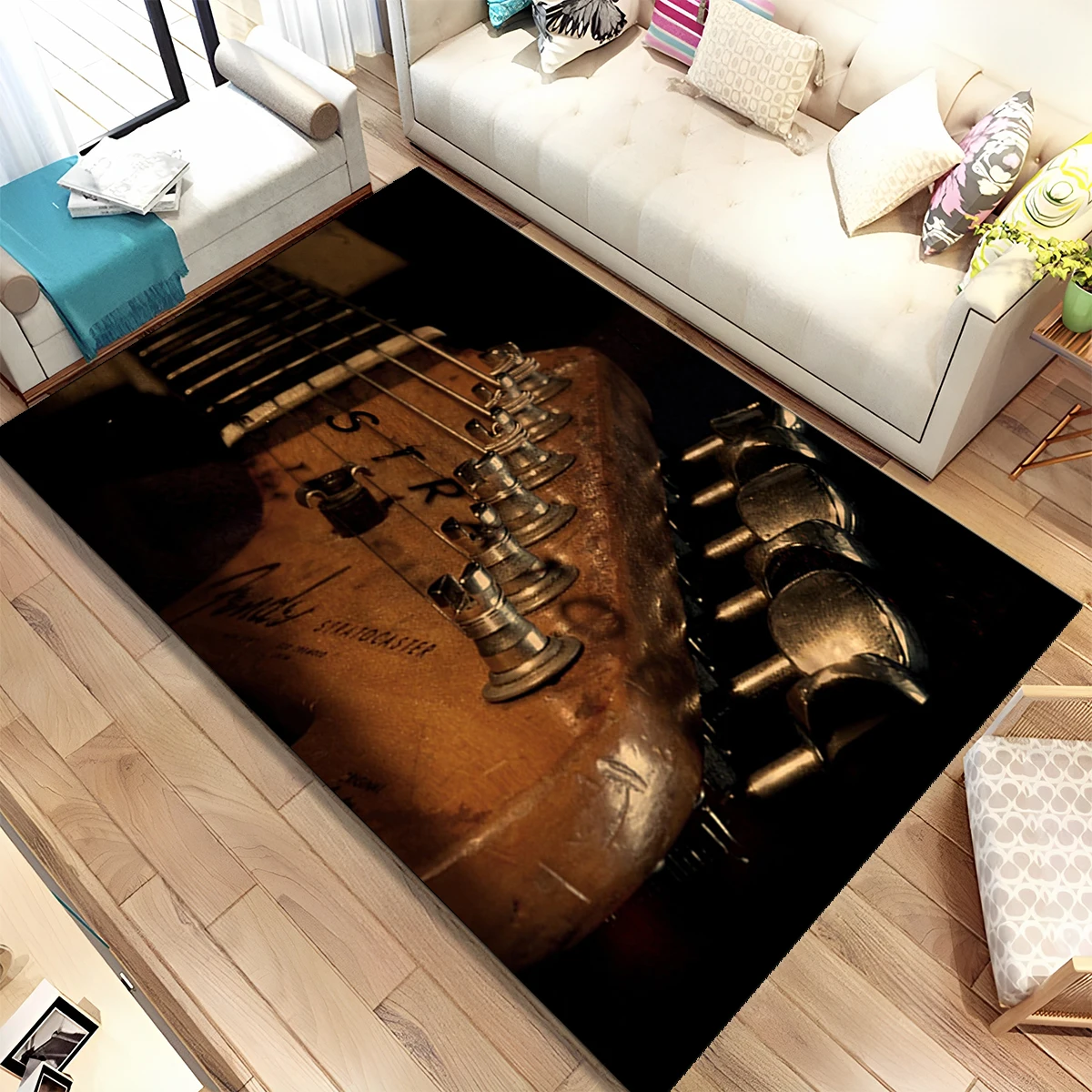 Karpet Musik Fender Sign Retro - Musical Instrument Online ulasan dan harga