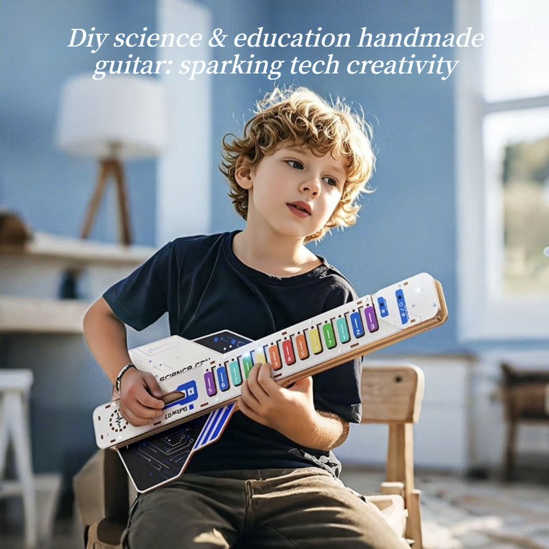 Kit Gitar Elektrik Tanpa Senar - Musical Instrument Diy For Kids ulasan dan harga