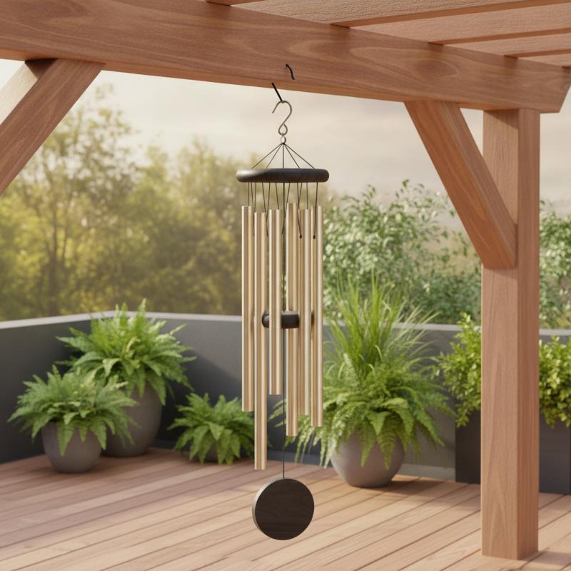 Lonceng Angin dengan Gantungan - Wind Chime Tubular ulasan dan harga
