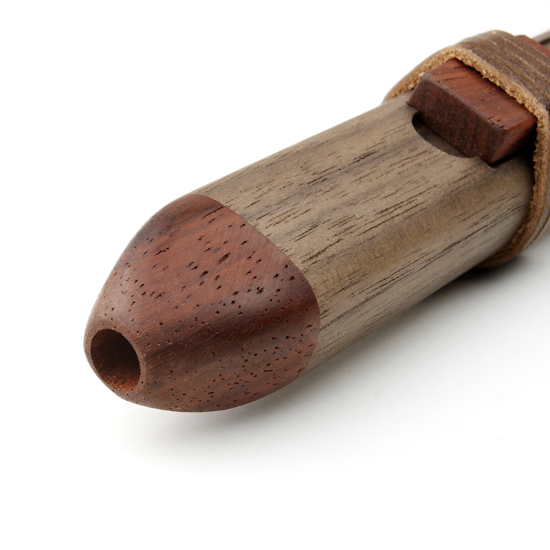 Seruling Kayu 6 Lubang Tradisi - Wooden Flute Native ulasan dan harga