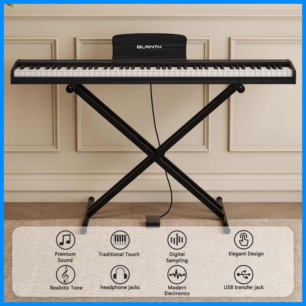 Piano Digital Portabel 88 Tuts - Musical Instrument No Touch ulasan dan harga